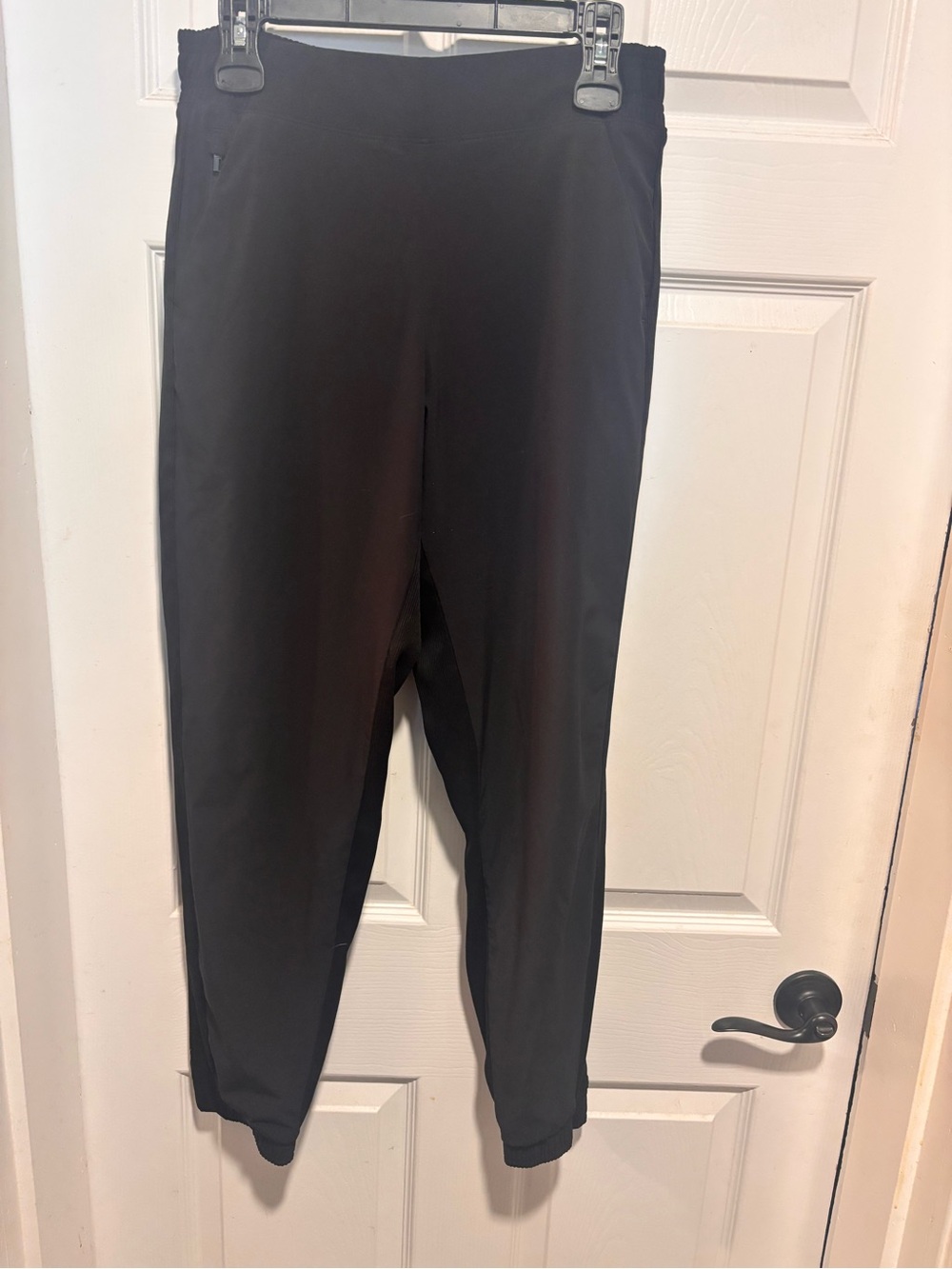 Athleta Black Womens Tapered Jogger Pants
